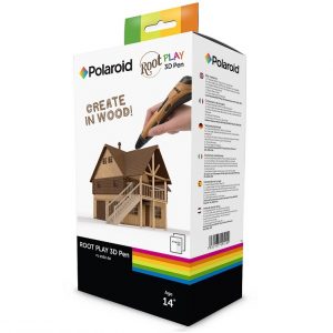 עט תלת מימד יצירה בעץ Polaroid 3D + שלושה סלילים מתנה
