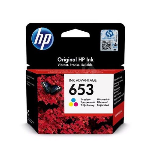 דיו צבעוני מקורי למדפסת HP 653 3YM74AE