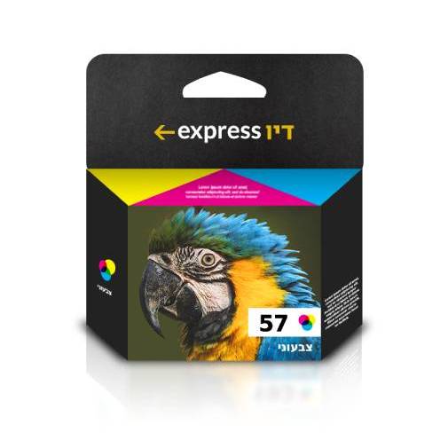 דיו צבעוני תואם למדפסת HP 57 C6657A