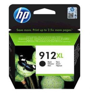 דיו שחור מקורי למדפסת HP 912XL 3YL84AE