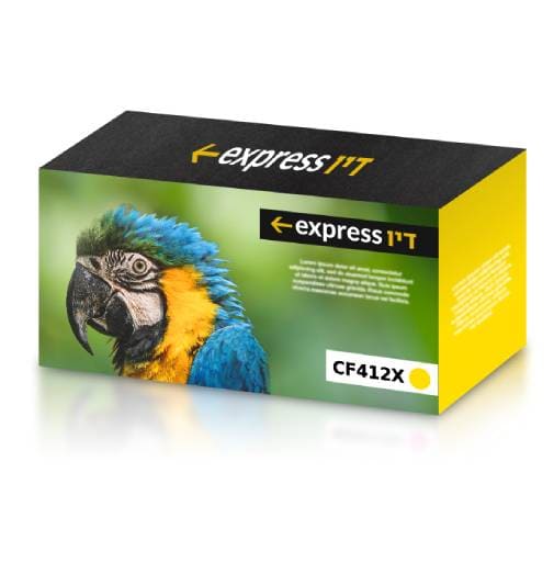 טונר צהוב תואם למדפסת HP 410X CF412X