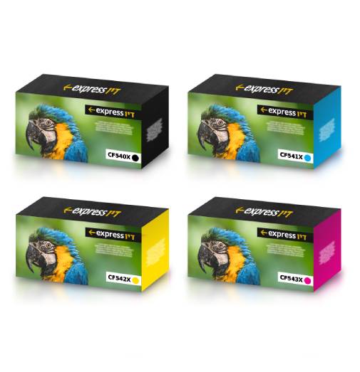 סט טונר למדפסת HP 203X תואם